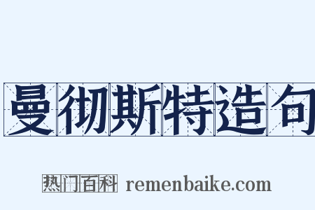 曼彻斯特造句是什么意思的图片